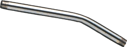 Hohlmundstück Hausmarke Düsenrohr gebogen 150 mm m Hohlmundstück Hausmarke Düsenrohr gebogen 150 mm m
